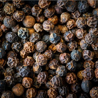 Black peppercorns